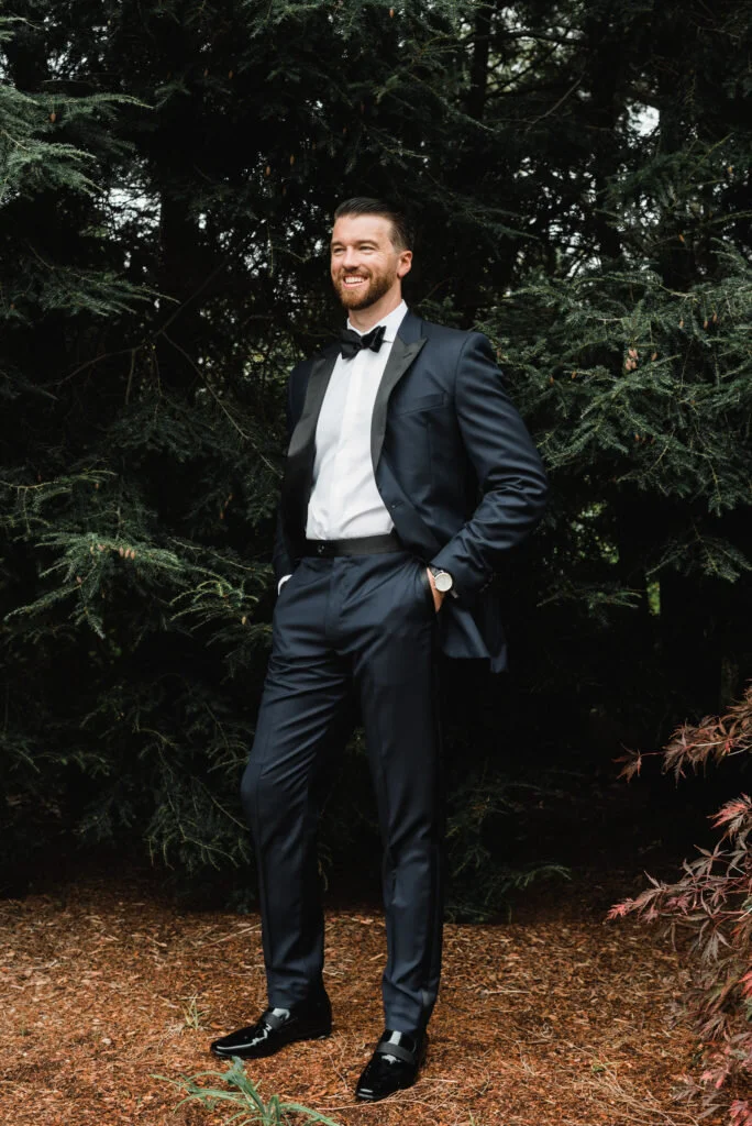 Classic store groom attire